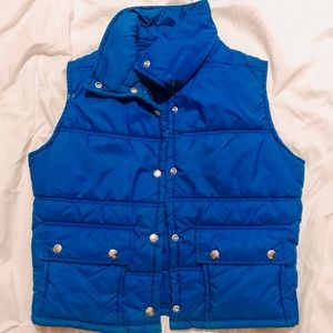 Blue vest